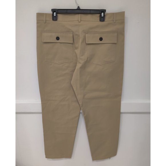 NWT Ted Baker London Mens ARNOS Wide Leg Utility Pants Beige Size 36R $230 II329 - Picture 2 of 2